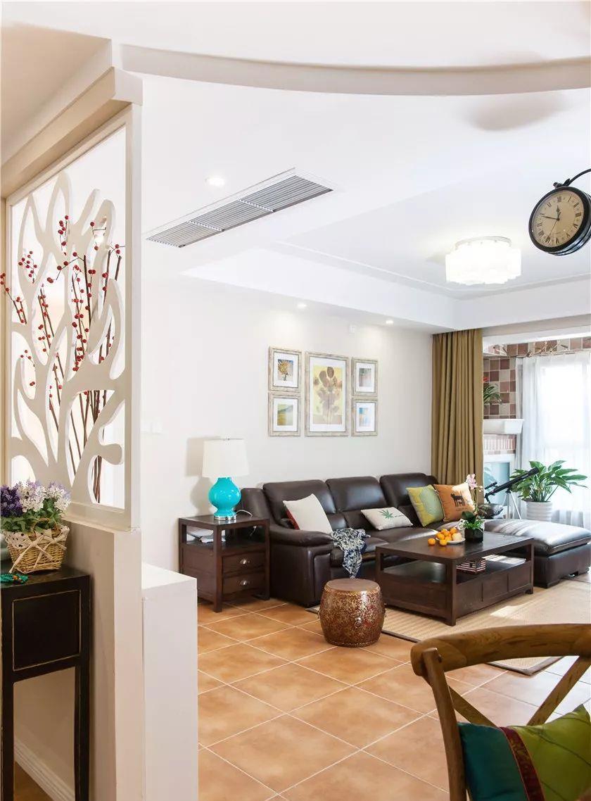 两居|美式休闲两居案例装修图,一个餐厅就把我迷住了,真好看!