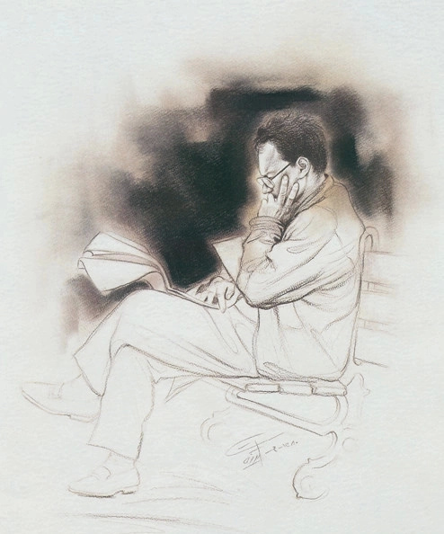 艺术家!伊朗艺术家莫提.Katouzian 素描作品欣赏