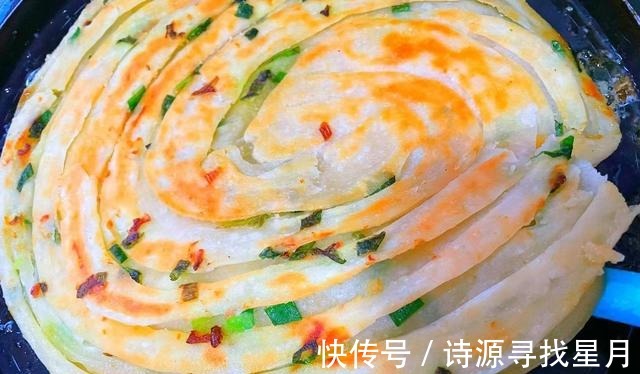 用这个方法做千层油饼太香了,层次分明,外酥里软,一口气吃2张!