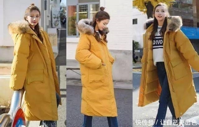 小个子想要超高回头率!羽绒服+烟管裤气场堪比1米8,美得任性!