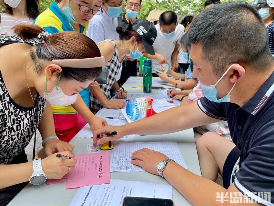 疫苗|青岛12~14岁儿童开打新冠疫苗,现场图片来了!