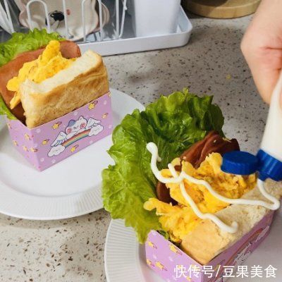 黄油|别再出去吃了，拔草厚蛋烧三明治自己做更好吃