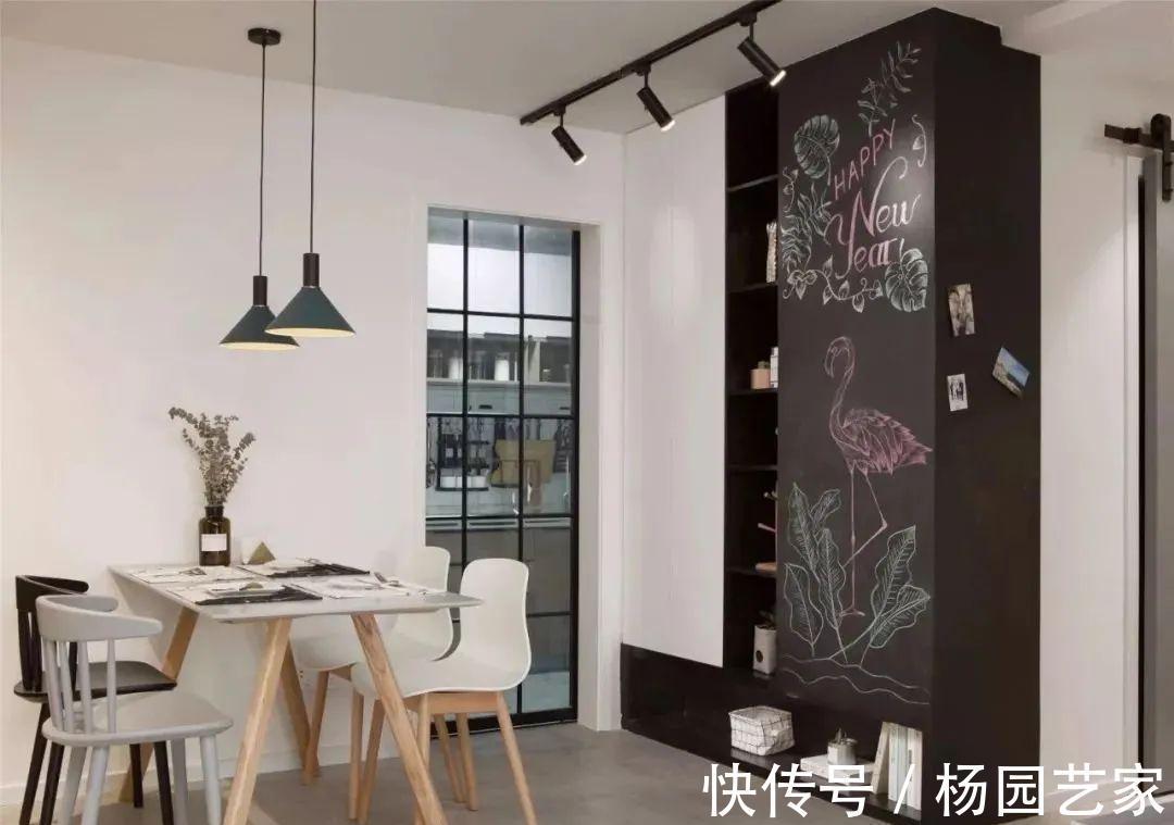 背景墙|113平北欧,三居室户型,清新又文艺!