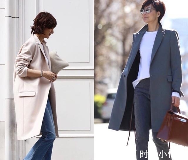 阔腿裤|49岁不做老阿姨,这位日本博主穿搭休闲又正式,照着穿减龄又女人