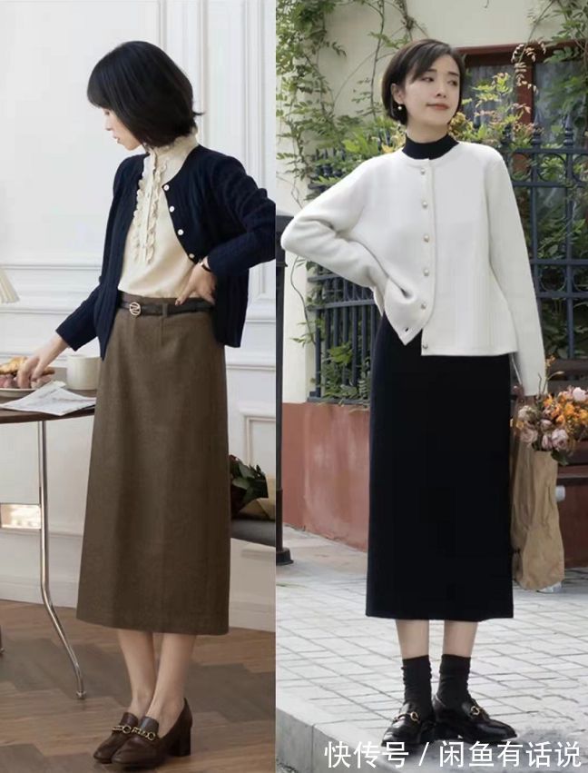 外套|中年女人穿短外套,下装和鞋子决定气质,几个搭配小技巧记得收藏