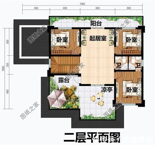 农村|18到20万农村二层别墅,看完这款别墅,我都想回农村建房了