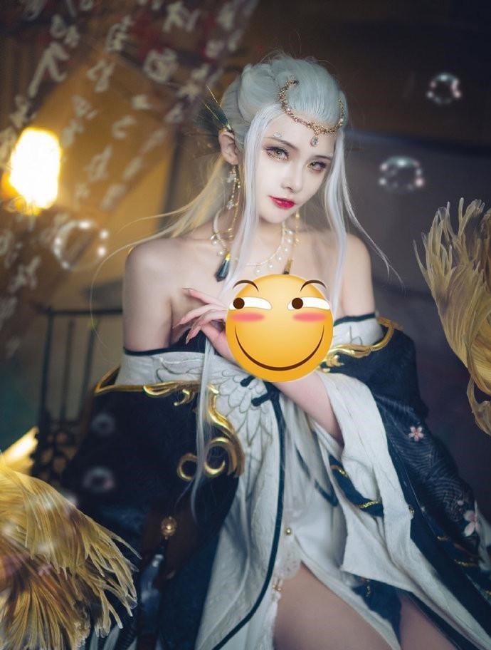 玉虚|腐团儿彻底败了,魔王Cos天谕手游灵虚,比游戏角色还要好看