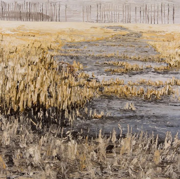 加拿大画家马特·巴恩的风景油画,笔触流畅,大美