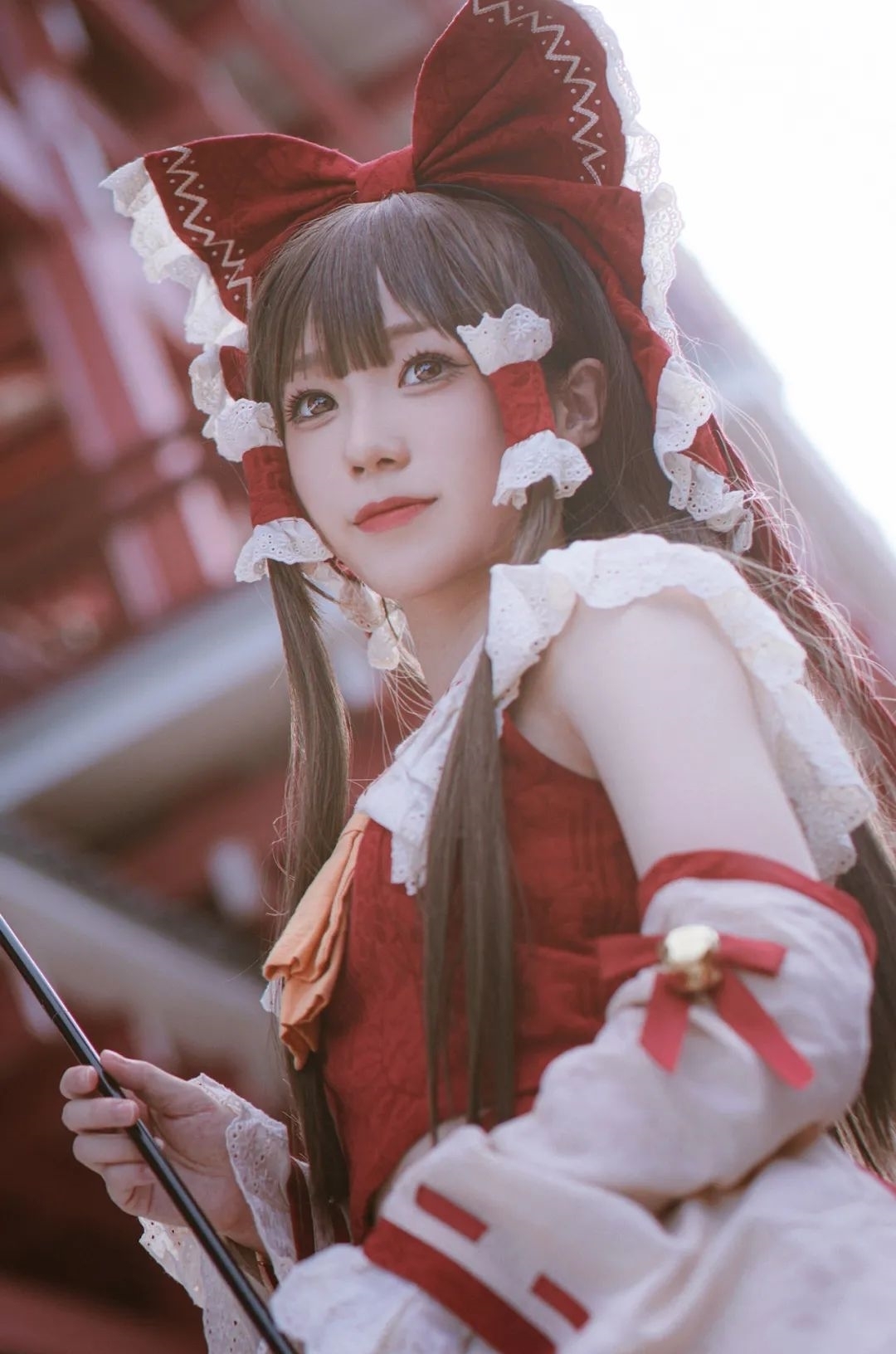 东方project|cos：东方project红白巫女@如月夏巳