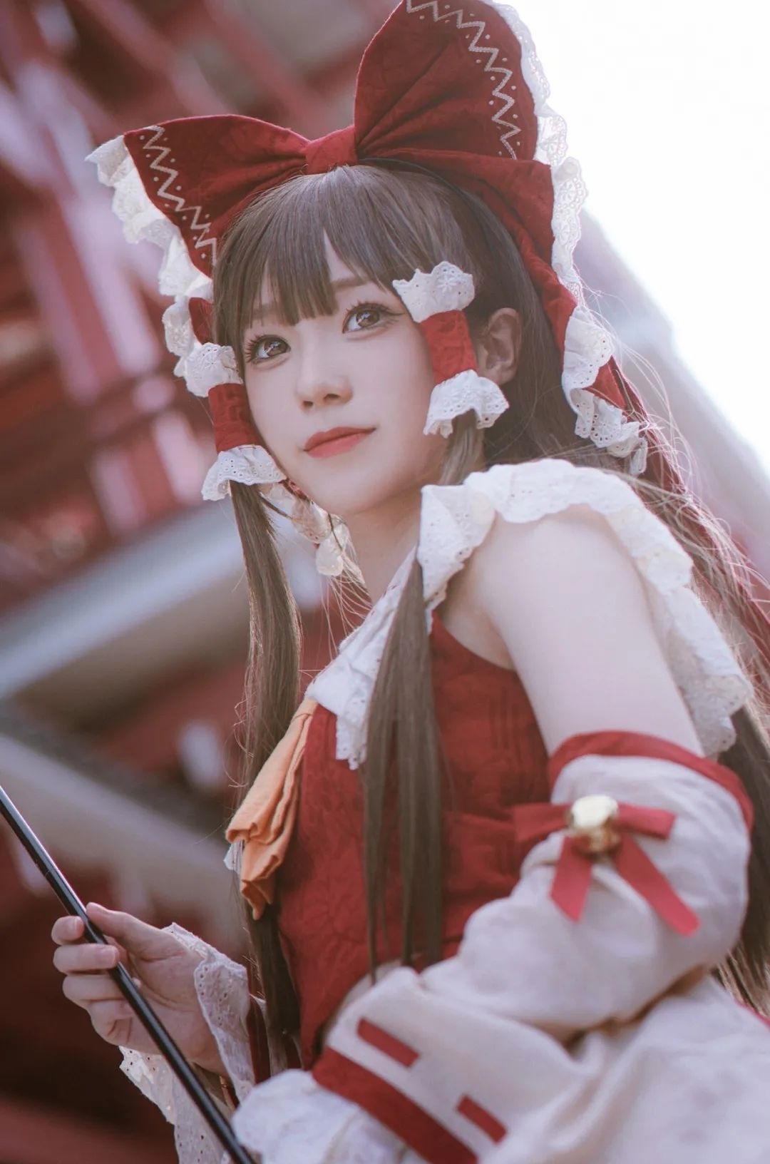 东方project|cos:东方project红白巫女@如月夏巳