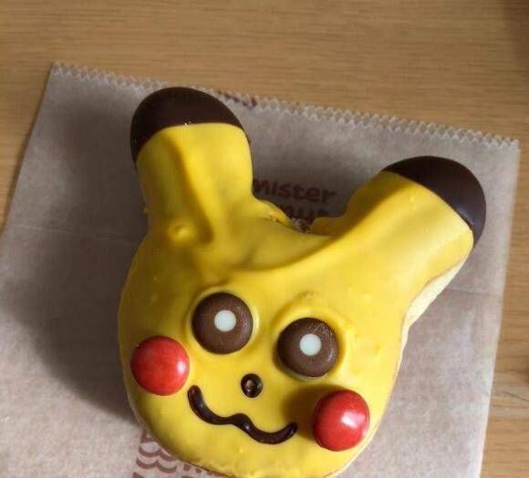 日本|图片仅供参考!日本网友买了皮卡丘甜甜圈,回家后直接吓哭