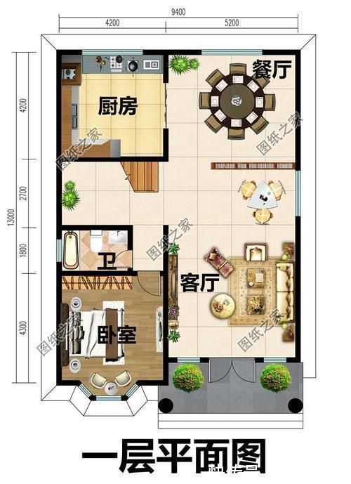 农村|18到20万农村二层别墅,看完这款别墅,我都想回农村建房了