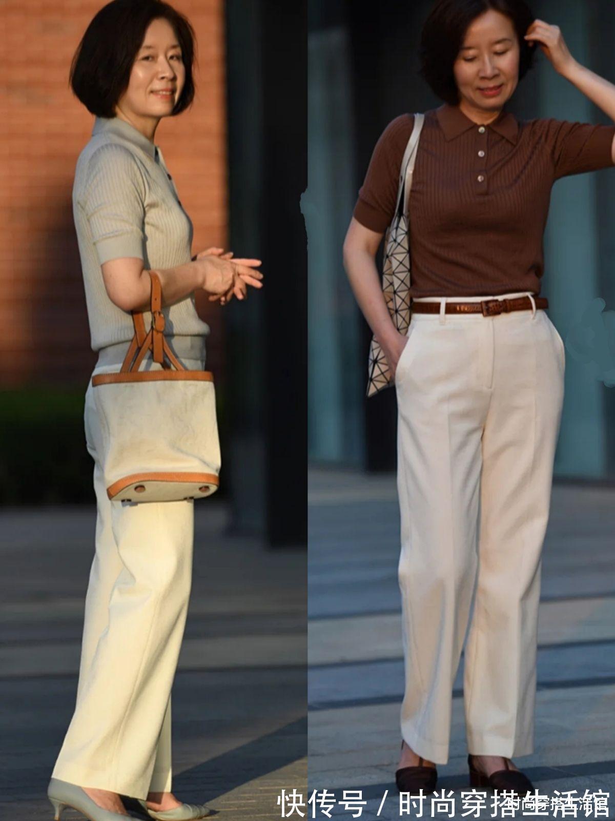 气质|60岁女人夏季“白裤子”别乱穿,注意这4个细节,轻松穿出好气质