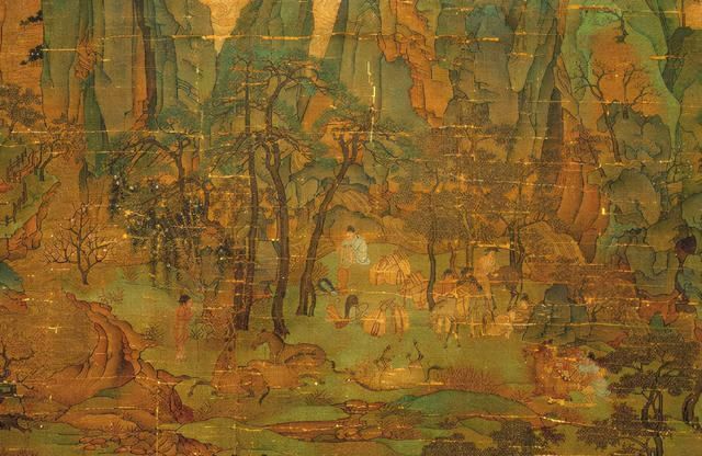 明皇幸蜀图!唐代一幅《明皇幸蜀图》,又被称为妖女祸国图,估价8000万