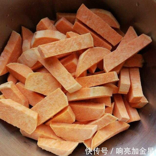 零食|椰蓉地瓜条,低脂又健康的小零食