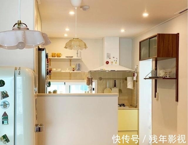 开放式|婚后攒了5年的钱，买下99㎡二手房，改后前房东不敢认，温馨极了