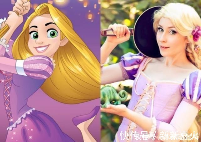 迪士尼|当迪士尼六位公主变成“真人”之后,艾莎气场强大,美人鱼好美