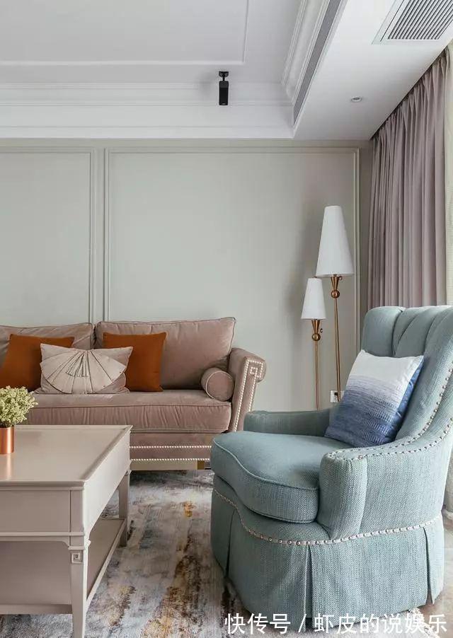 客厅|参观同事130平新房,餐厅巧设不规则卡座,让人耳目一新