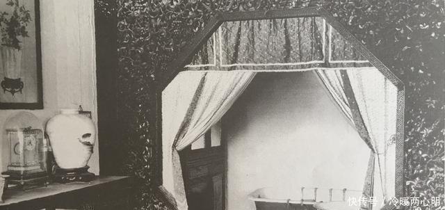 装修|老外镜头下的溥仪和婉容洞房，三个婚床，有地毯，浴缸，装修豪华！