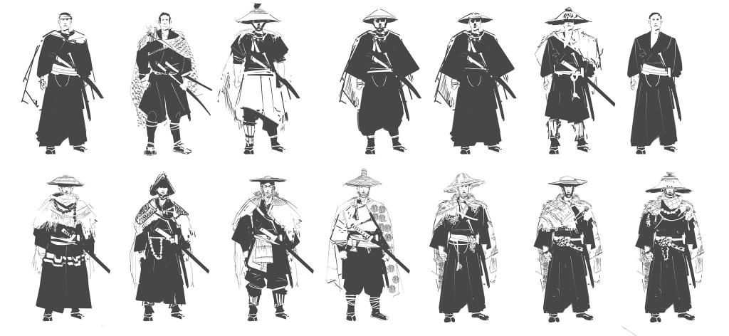 设计|《对马之魂》首席概念美术分享设计图和设计理念