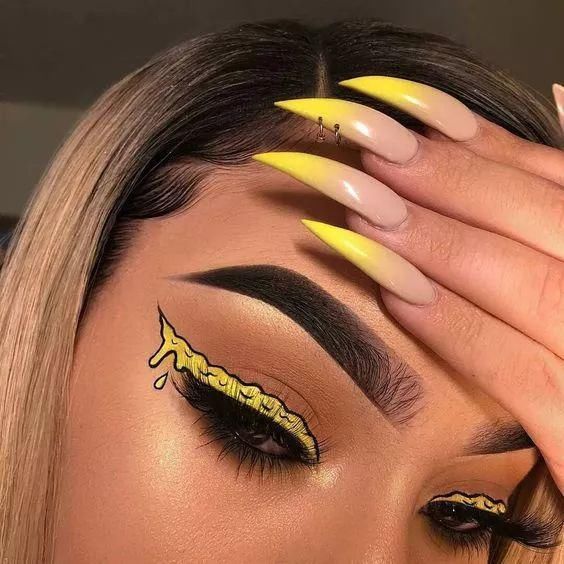 不按套路画眼线，给眼妆添点趣