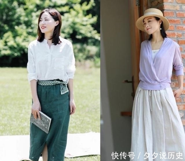 过40岁的女人别穿紧致衣服,没人提醒你很尴尬,宽松款式最适合