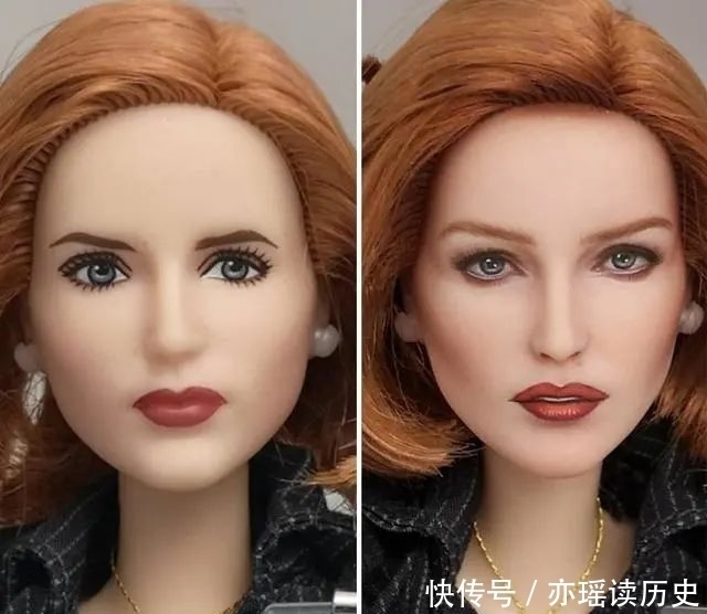 爱丽丝梦游仙境|现在流行重新绘制手办?芭比手办经过“翻修”,宛如真人