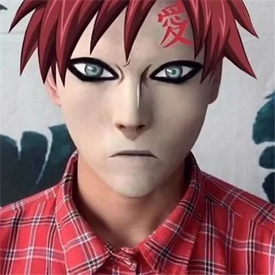 美妆博主仿妆“我爱罗”,开始不要侮辱我的男神,看到最后超越原版