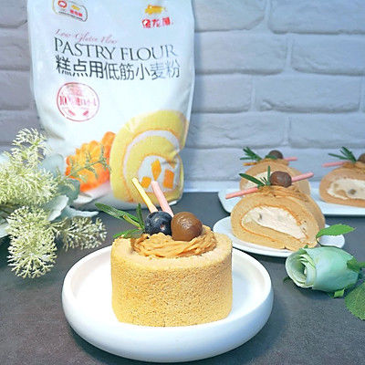 伯爵红茶栗子蛋糕