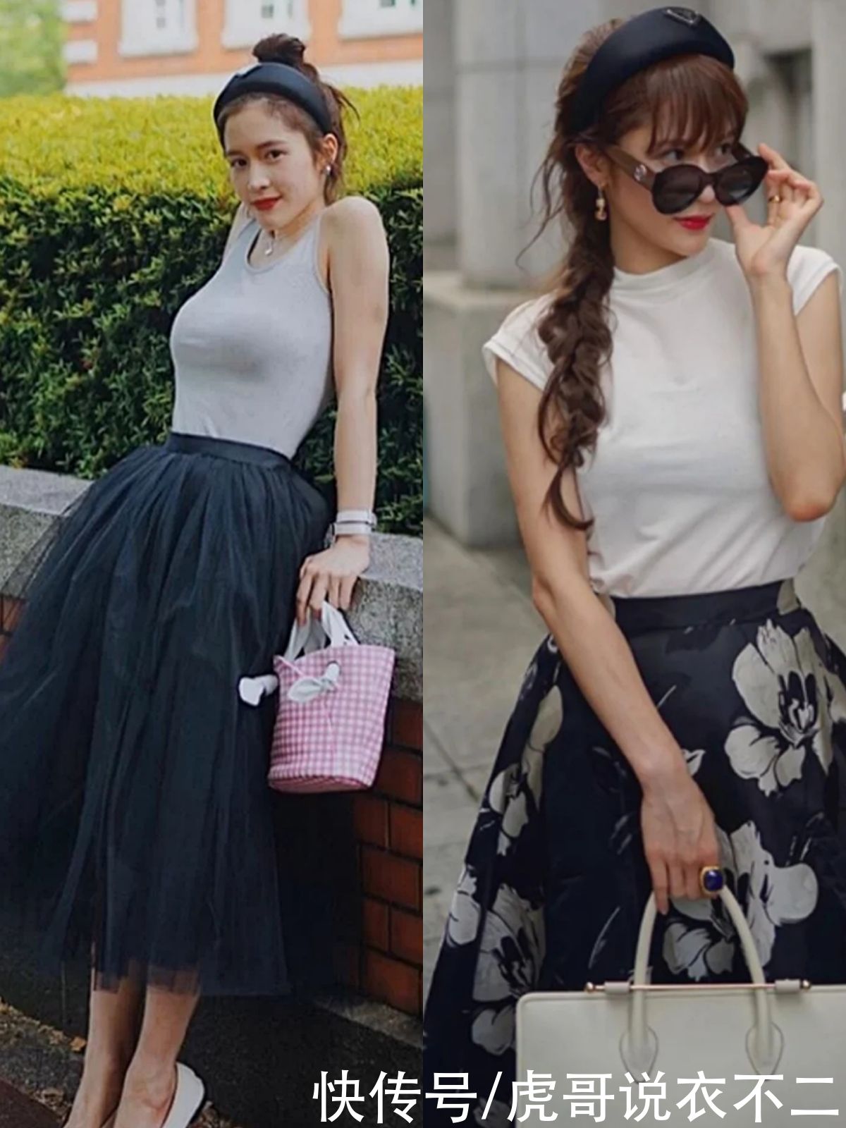 被这位日本小个子美女惊艳到了，人美颜甜还这么会穿，优雅又洋气