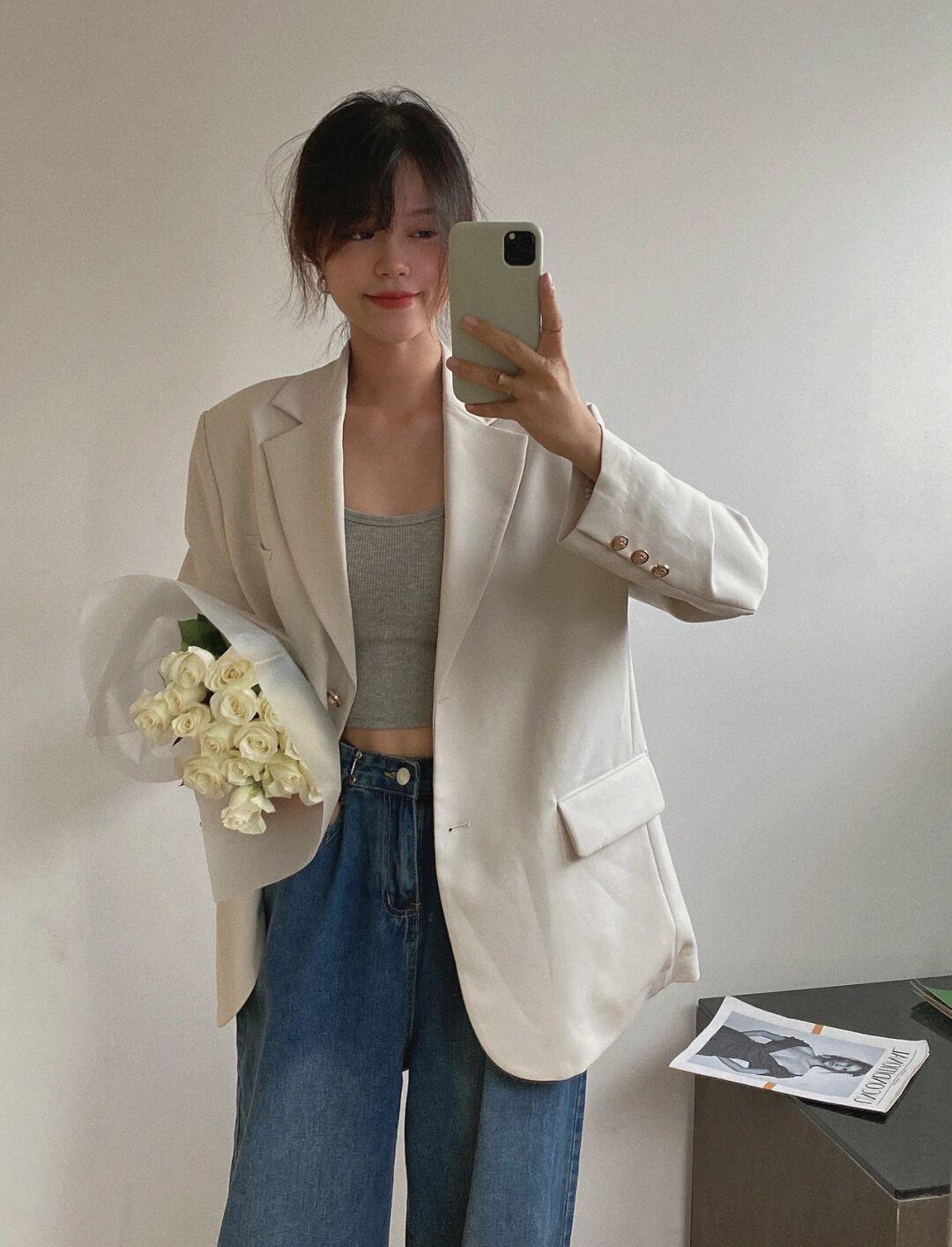 搭配|想穿出韩系穿搭的精髓,懂得“配色”很关键,这些穿搭值得借鉴