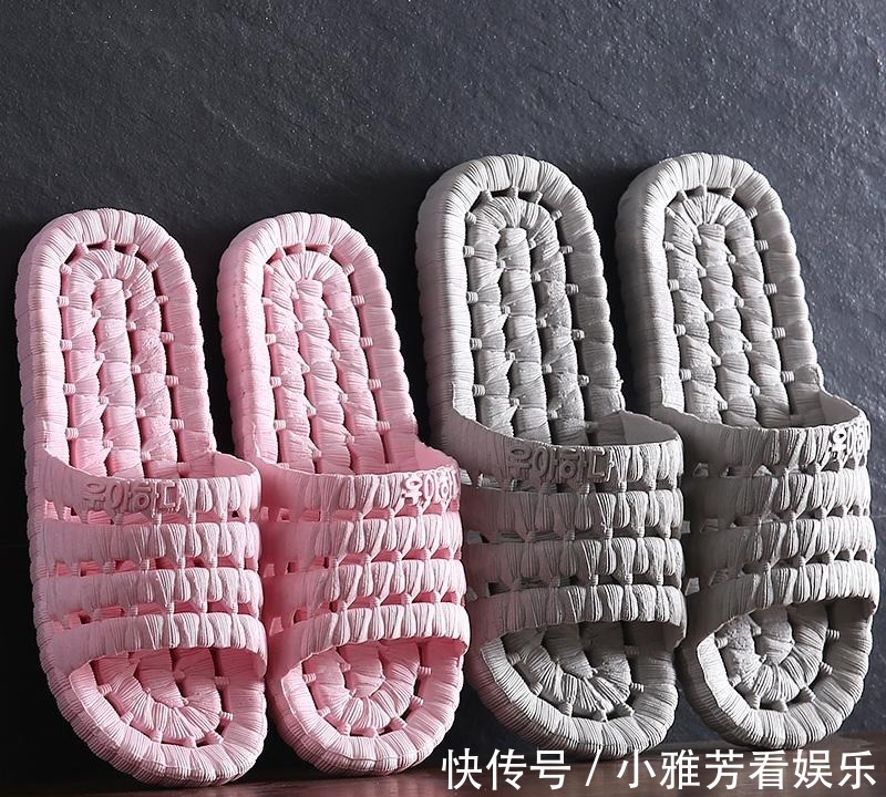 拖鞋|去年的拖鞋就别穿了,看我媳妇脚上穿的,减龄又好看