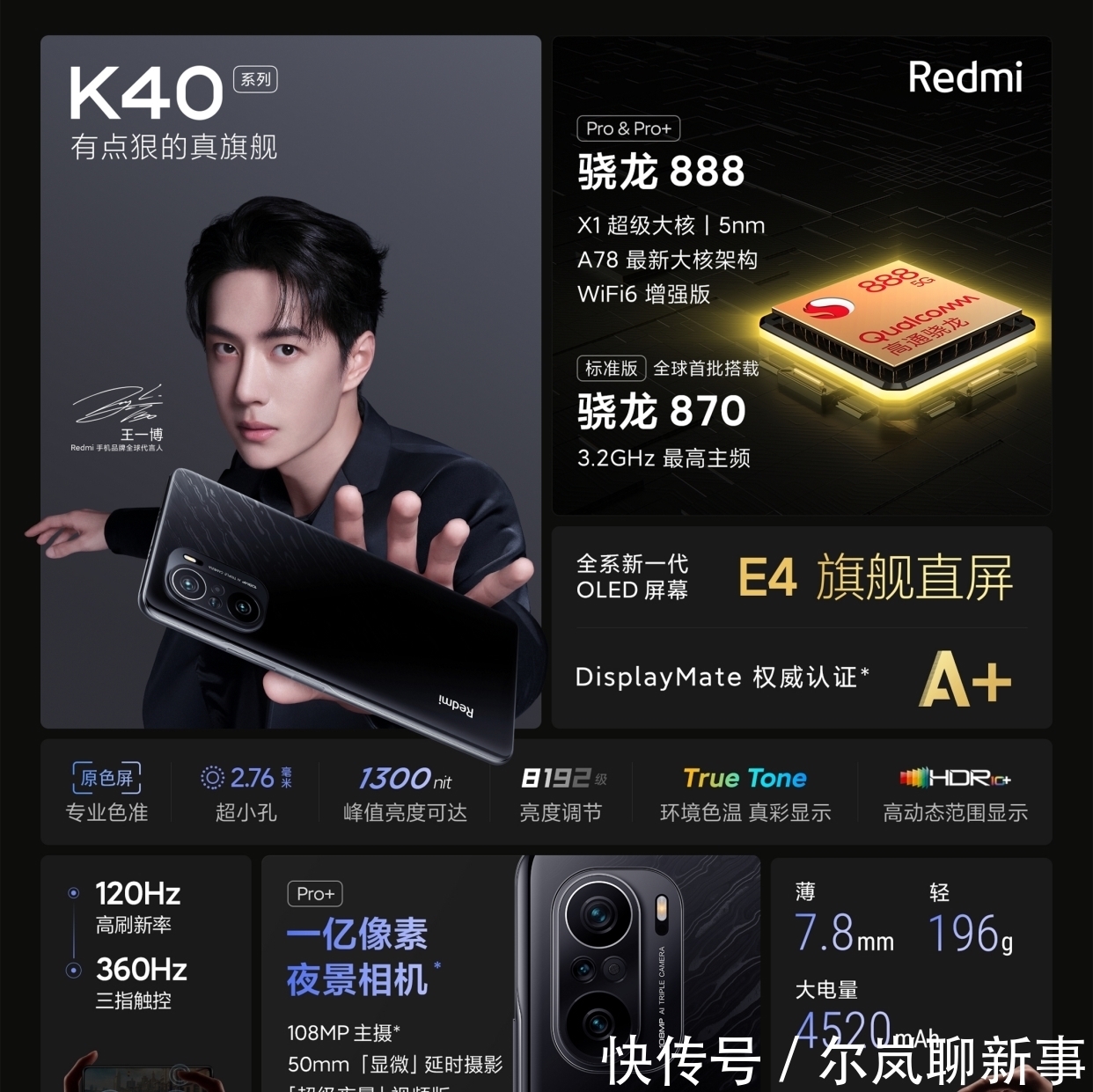 Redmi K40 Pro+最新售价确定：骁龙888+1.08亿三摄，终于等到了