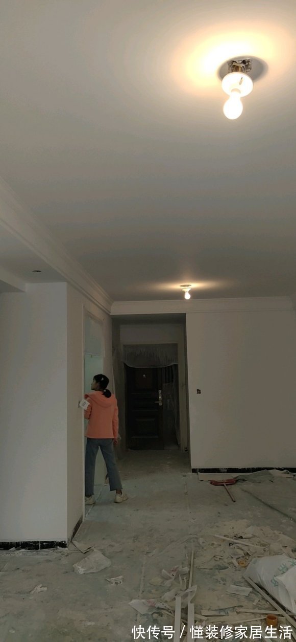 全屋|简装目前花5万,终于快结束了,找亲戚装的确实省钱,就是进度慢