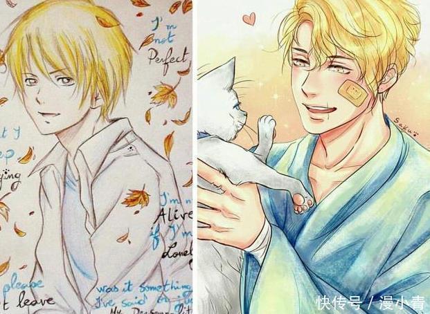 彩虹花|画师重绘自己十年前的作品,从小学生到大神,原来只是一步之遥