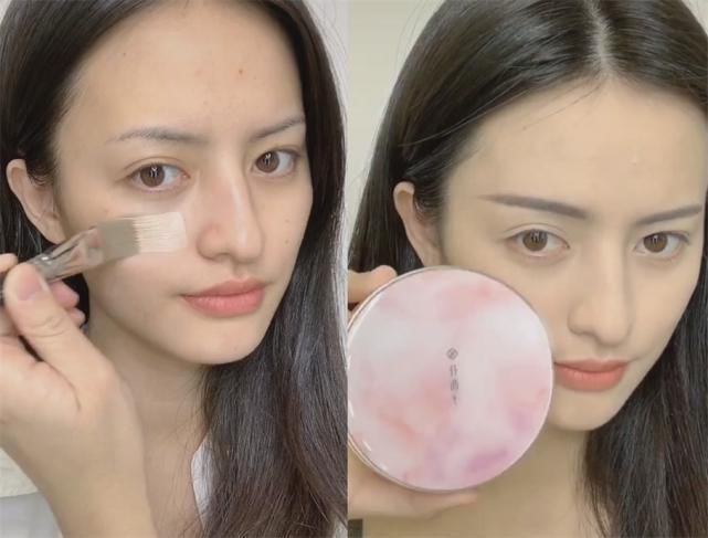 小姐姐仿妆“热巴”,开始真不错,成品你比她还美