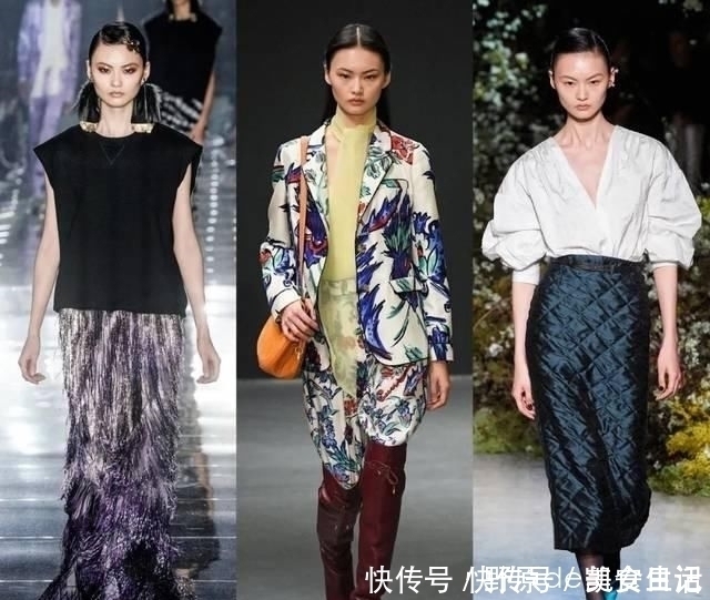 v2020秋冬时装周国模圈的劳模典范贺聪走秀32场演绎32个造型