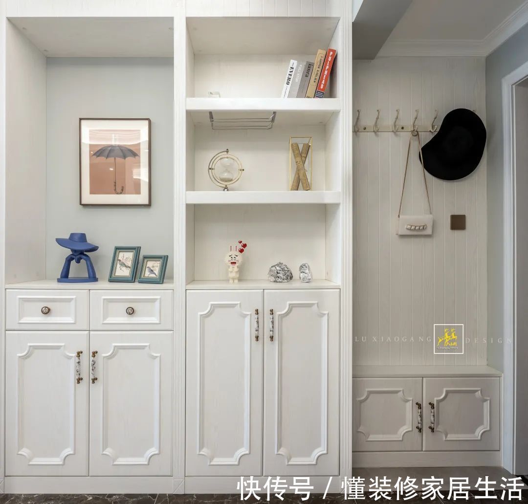 简欧风|93㎡简欧风,轻松舒适的华丽,浪漫精致而高级