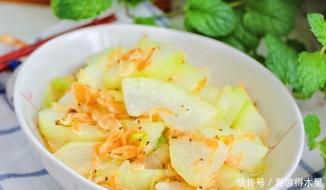 鲜香|立夏后宁可不吃肉,也要吃这瓜,和虾皮一起烧,鲜香味美超下饭!