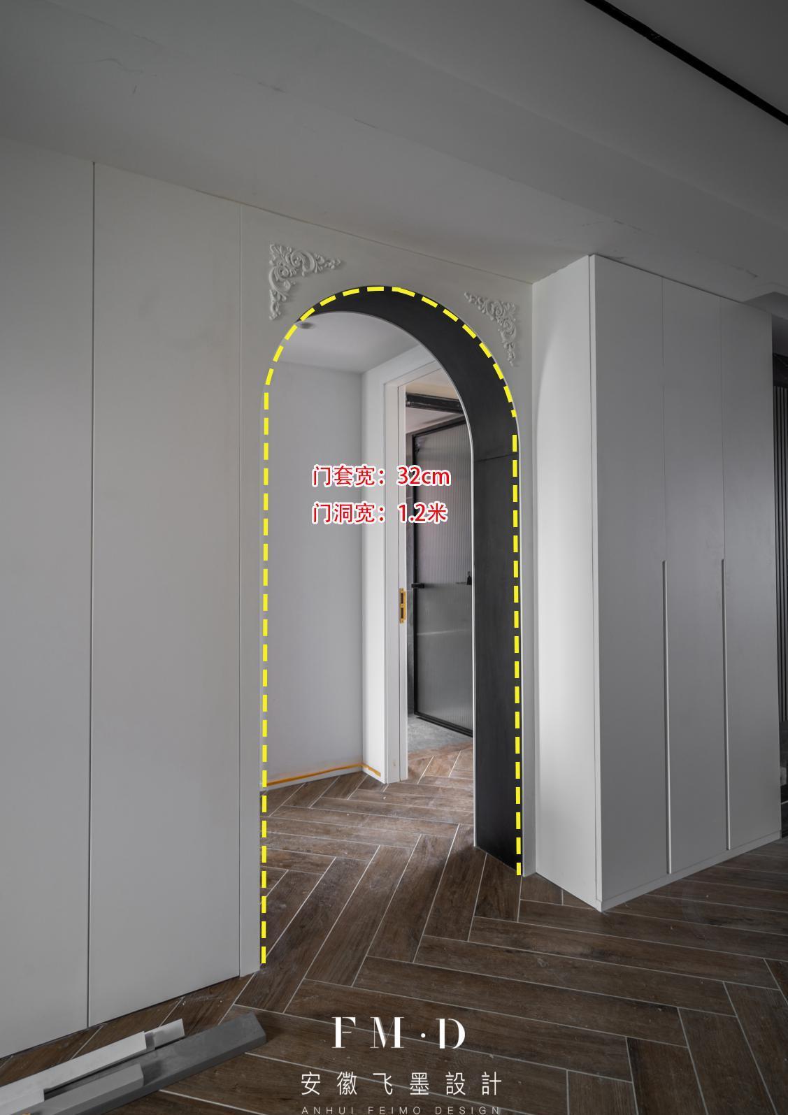 住宅|120㎡毛坯房硬装完工,是改善型住宅标杆,三代同堂一起居住刚好