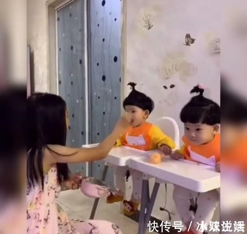 家长|妹妹不好好吃饭,姐姐用计“套路”妹妹火了,网友:布娃娃太惨了