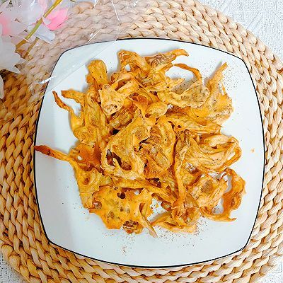 空气炸炸椒盐平菇