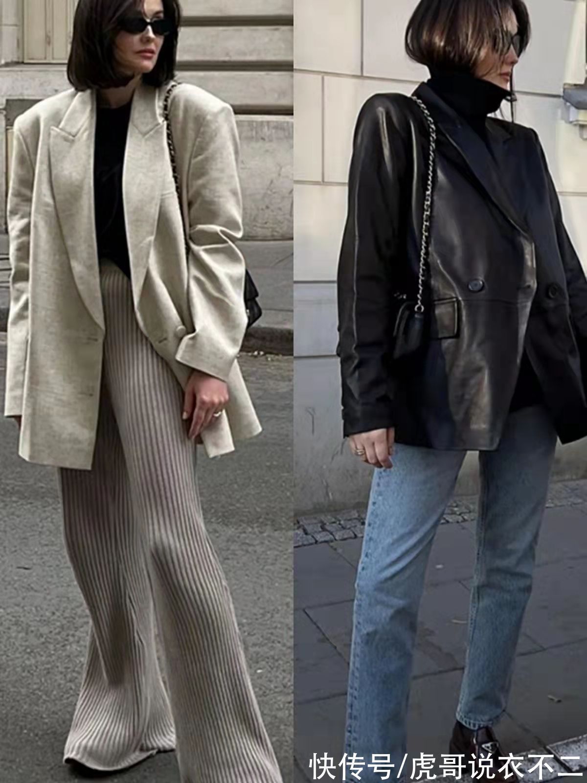 波兰 看完这位波兰博主的搭配，才知道冬季不露脚踝更高级，实用又保暖