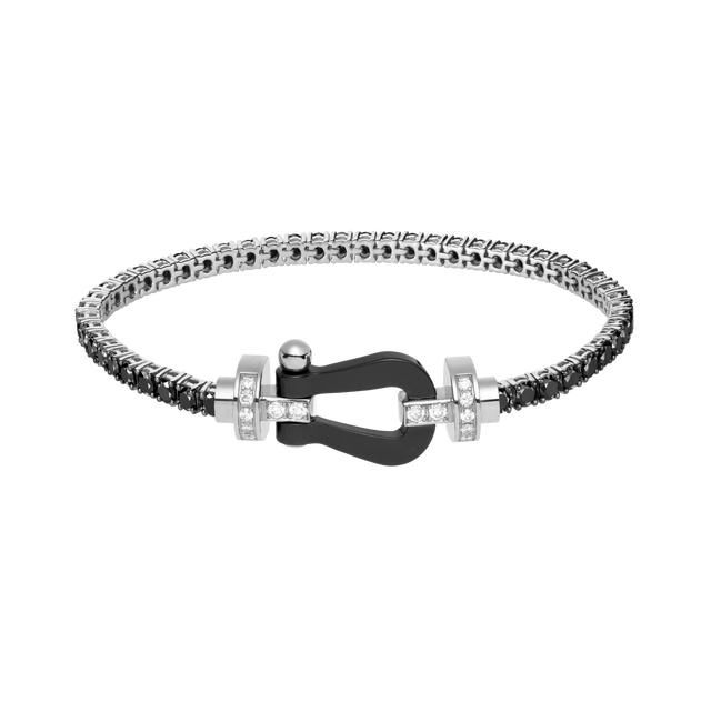 FRED斐登Force 10系列全新黑色钻石手链，演绎大胆风格