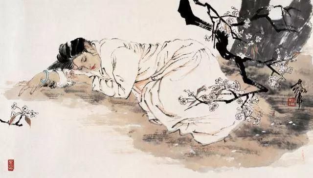 工笔画|国画:何家英画笔下的怜怜女儿态,不同寻常的美感!