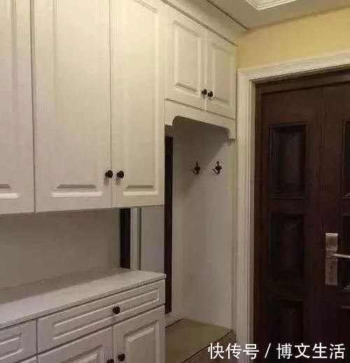 鞋柜|玄关鞋柜要不要做到顶,幸亏装之前问了老师傅,几乎没人装对