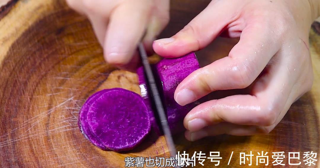 牛奶芋圆|花青素是蓝莓8倍,2块钱做一锅,钙是骨头汤10倍,宝宝超爱吃