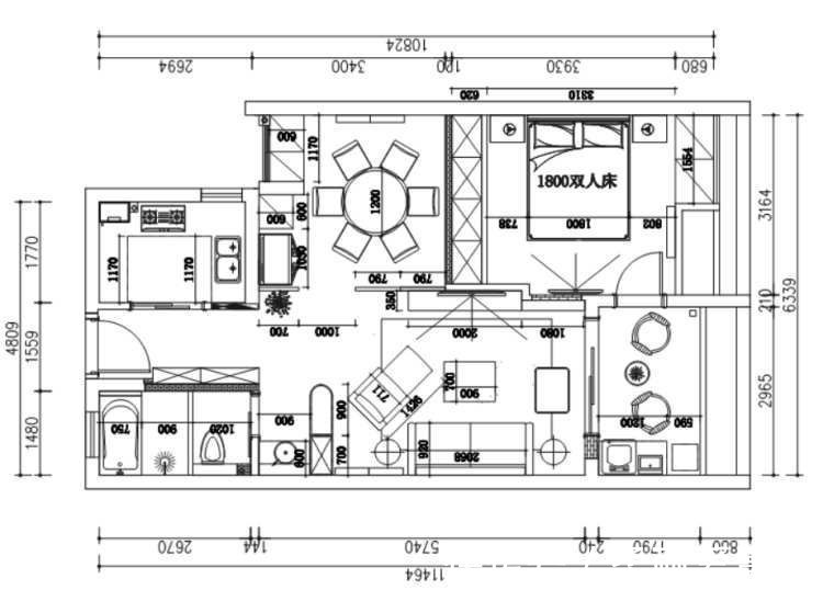 夫妻|夫妻二人大胆将两室改一室,70平之家也很宽敞,巧妙隔断值得学习