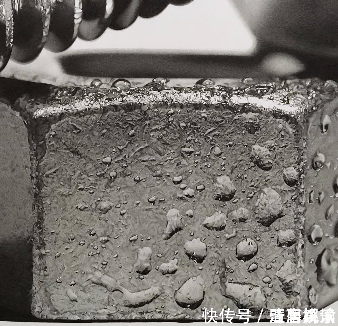 放大10倍&他画超写实画直逼冷军,细节放大10倍,网友:这不是照片吧!