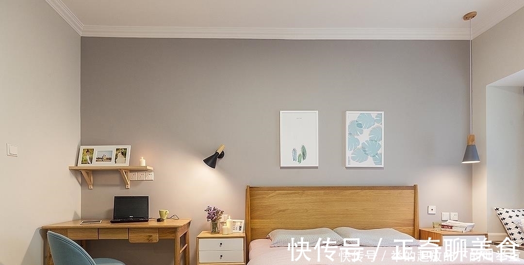 大衣柜|她家150㎡，玄关圈粉无数，卧室简单走一圈石膏线，阳台也太美了